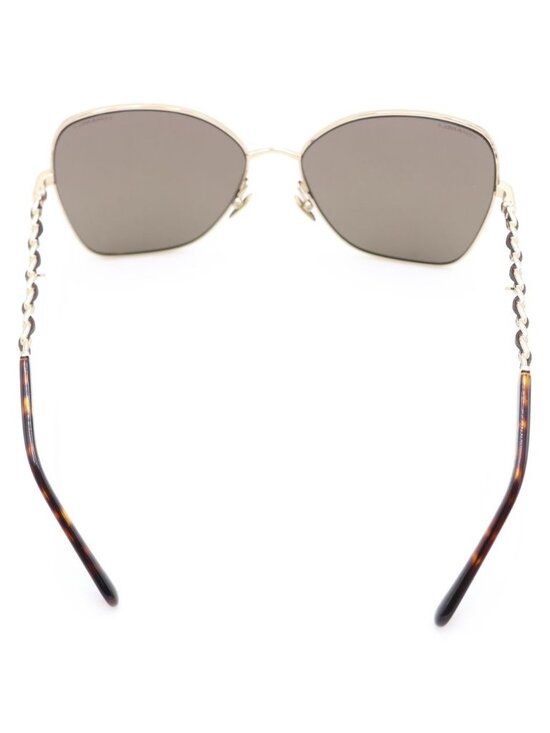 Chanel Sunglasses Eyewe 59 16 Brown Gold Eyewear main image 4
